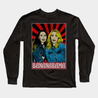 Bananarama Pop Art Fan Art Long Sleeve T-Shirt